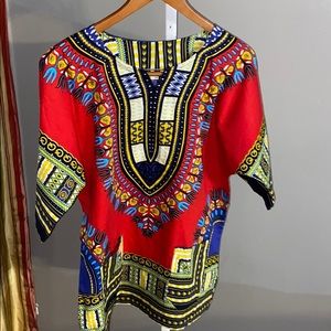 African Print shirt